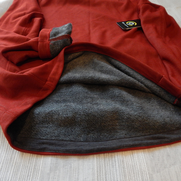 C9 Champion Men's Soft Lined Pullover, Red - Picture 3 of 3